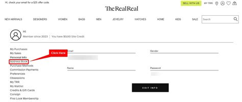 realreal member sign in.